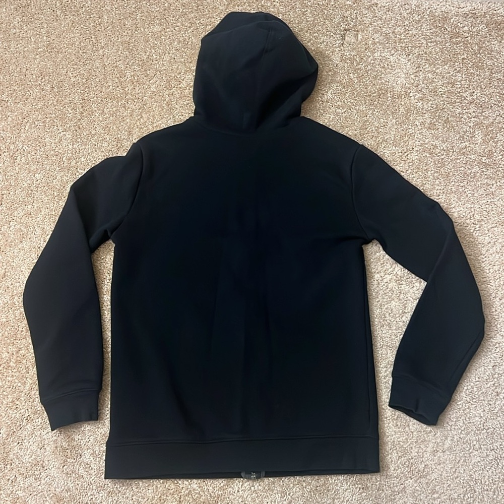 Cat & Jack Black Kids Full Zip Up Jacket Size Large 12/14 - Picture 5 of 5